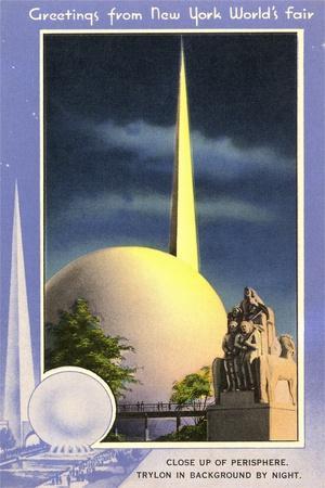 1939 New York World’s Fair postcard by Miller Art Co., #1e front 1939 New York World’s Fair postcard by Miller Art Co., #1e front