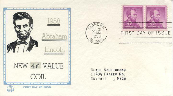 U.S. Scott #1058 - Beck Tri-Color U.S. Scott #1058 - Beck Tri-Color