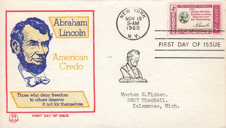 U.S. Scott #1143 - Beck Tri-Color U.S. Scott #1143 - Beck Tri-Color