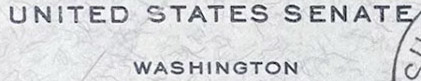 United States Senate / Washington (Corner Card) -- Click to display a cover United States Senate / Washington (Corner Card) -- Click to display a cover