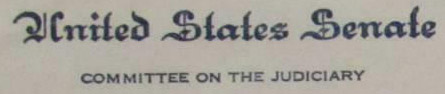 United States Senate, Committee on Appropriations (Corner Card) United States Senate, Committee on Appropriations (Corner Card)