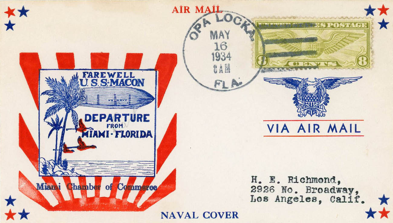 Air Mail Bordered General Purpose cachet GP#Border18b on Event cover Air Mail Bordered General Purpose cachet GP#Border18b on Event cover