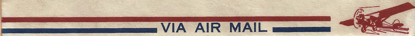 Air Mail Bordered General Purpose cachet GP#Border15 - unknown