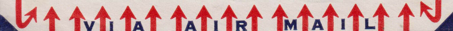 Air Mail Bordered General Purpose cachet GP#Border19b - unknown