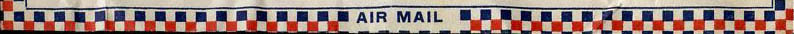 Air Mail Bordered General Purpose cachet GP#Border1a - Albert C. Roessler (Charles)