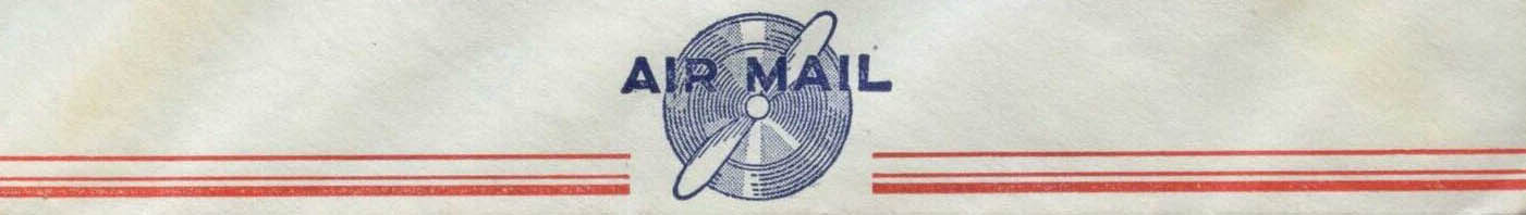 Air Mail Bordered General Purpose cachet GP#Border20 - unknown