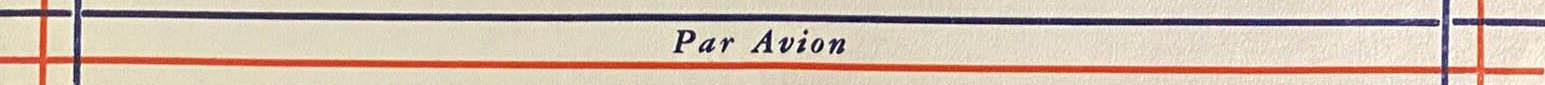 Air Mail Bordered General Purpose cachet GP#Border24 - unknown