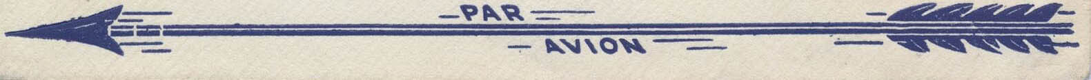 Air Mail Bordered General Purpose cachet GP#Border3 - unknown