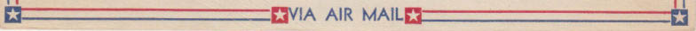 Air Mail Bordered General Purpose cachet GP#Border9 - unknown