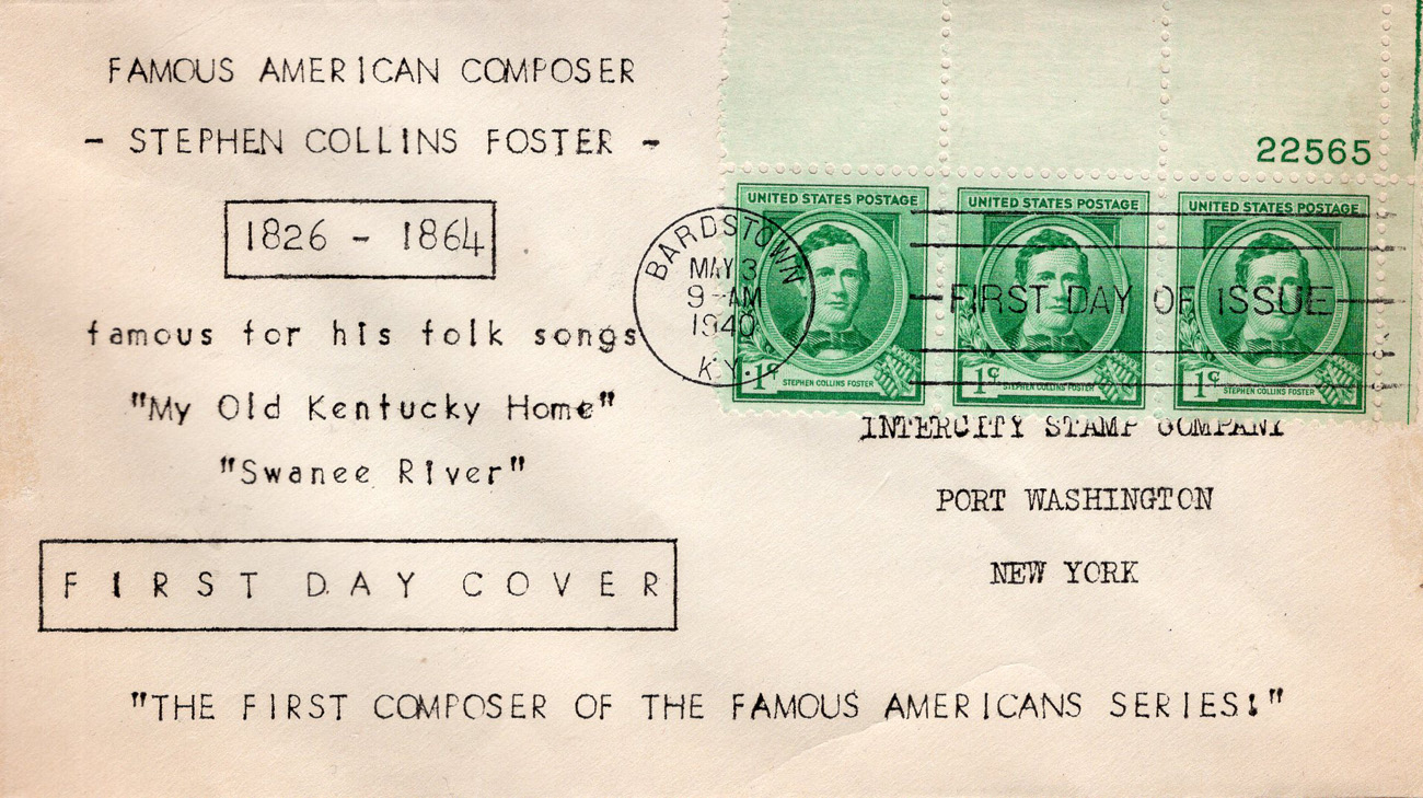 Intercity Stamp Company on Scott #879-19 Intercity Stamp Company on Scott #879-19