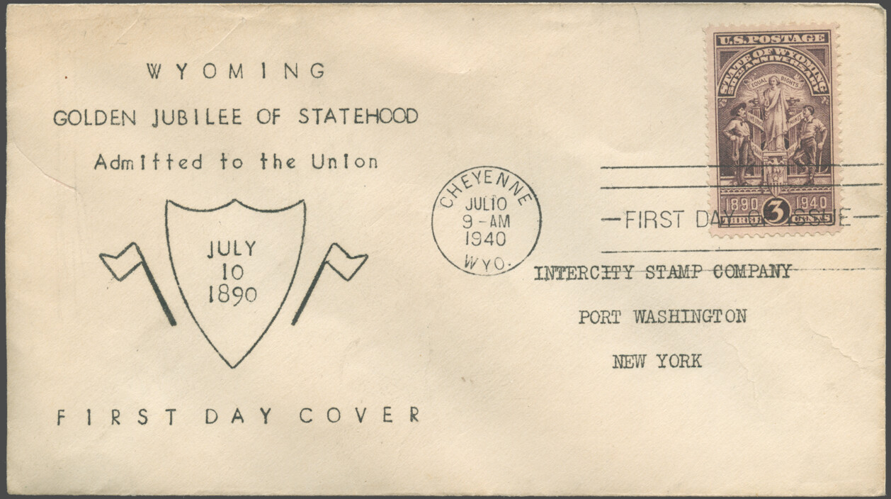Intercity Stamp Company on Scott #897-NIM Intercity Stamp Company on Scott #897-NIM