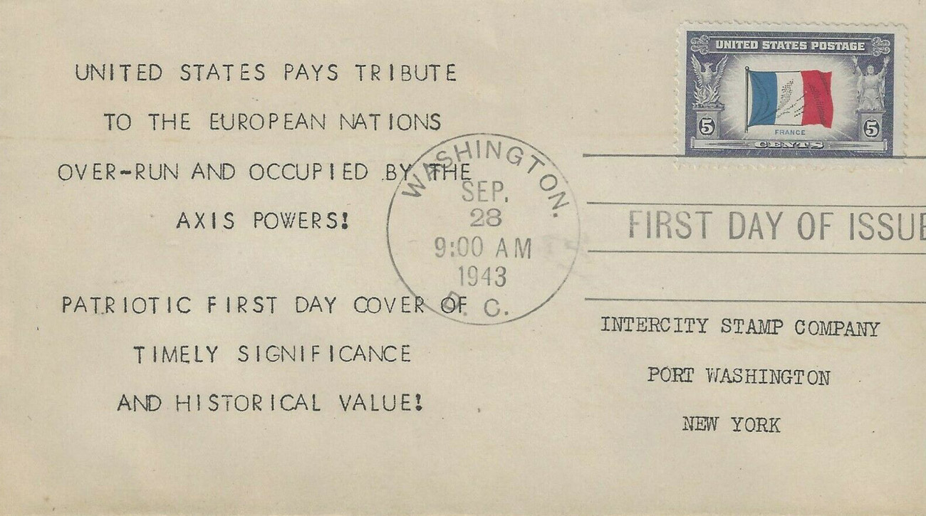 Intercity Stamp Company on Scott #915-62 Intercity Stamp Company on Scott #915-62