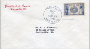 William Galt Keyworth on Scott #794-NIP-1