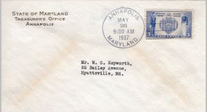 William Galt Keyworth on Scott #794-NIP-3