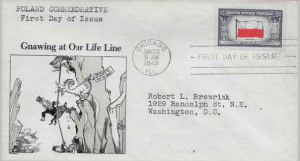Dr. Seuss Political Cartoon add-on on Scott #909