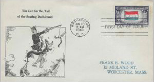 Dr. Seuss Political Cartoon add-on on Scott #912
