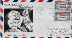Dr. Seuss Political Cartoon add-on on Scott #913