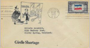 Dr. Seuss Political Cartoon add-on on Scott #917