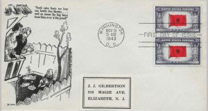 Dr. Seuss Political Cartoon add-on on Scott #918