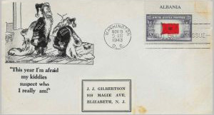 Dr. Seuss Political Cartoon add-on on Scott #918