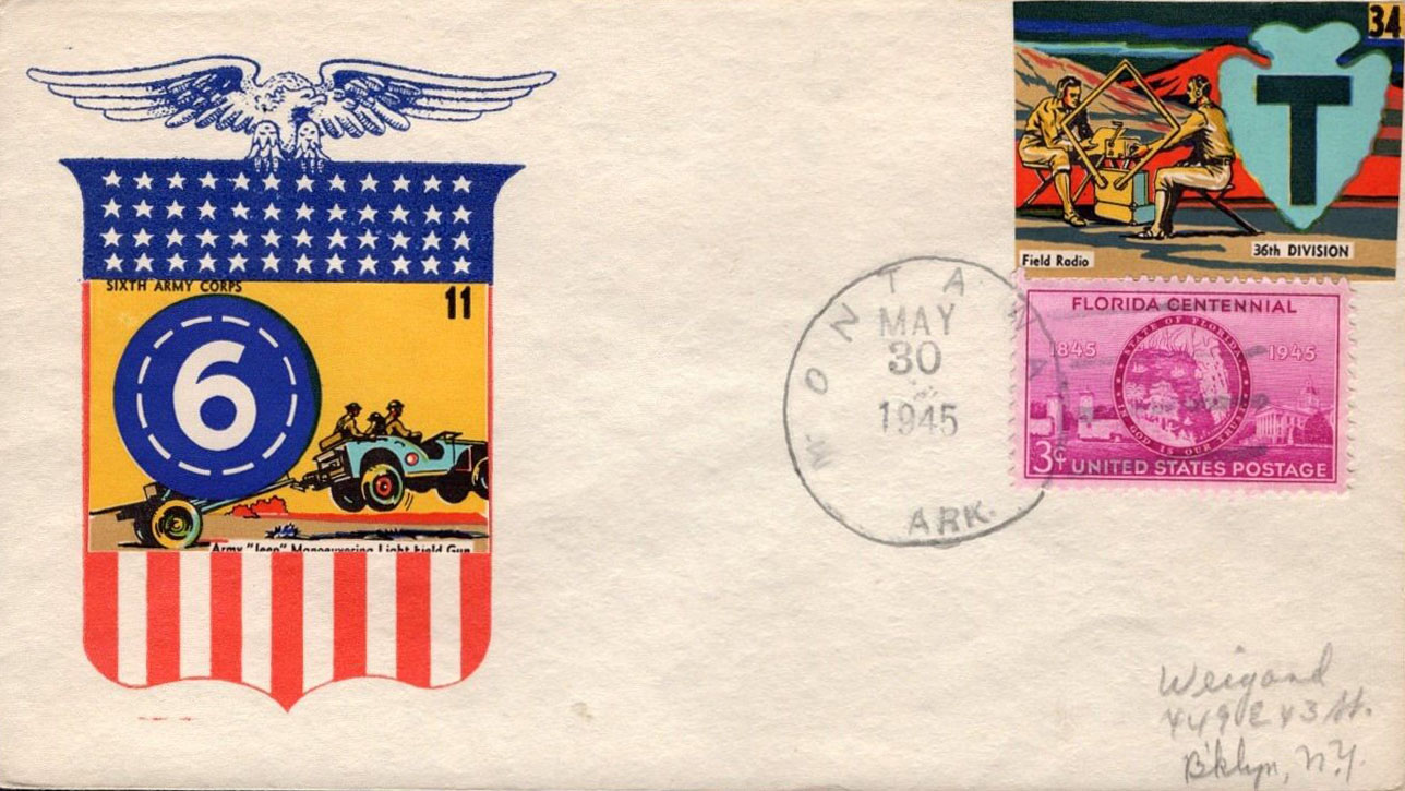 The Spirit of '42 poster stamp #11 on cover The Spirit of '42 poster stamp #11 on cover