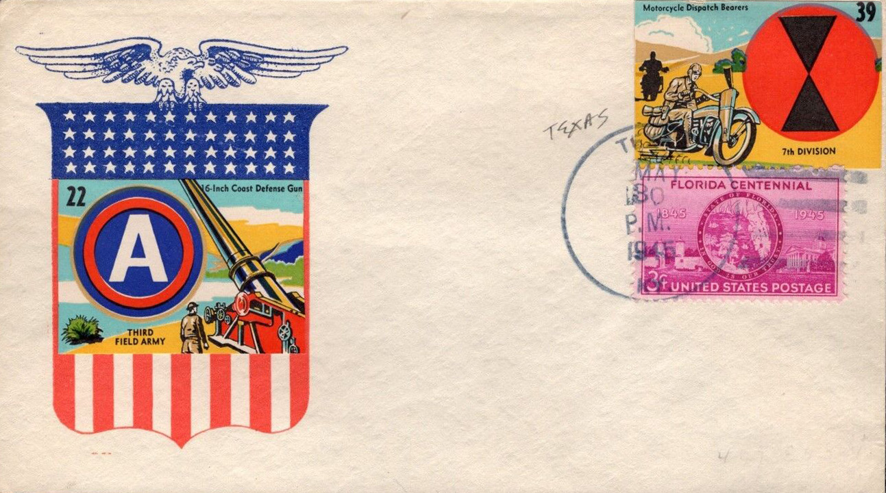The Spirit of '42 poster stamp #22 on cover The Spirit of '42 poster stamp #22 on cover