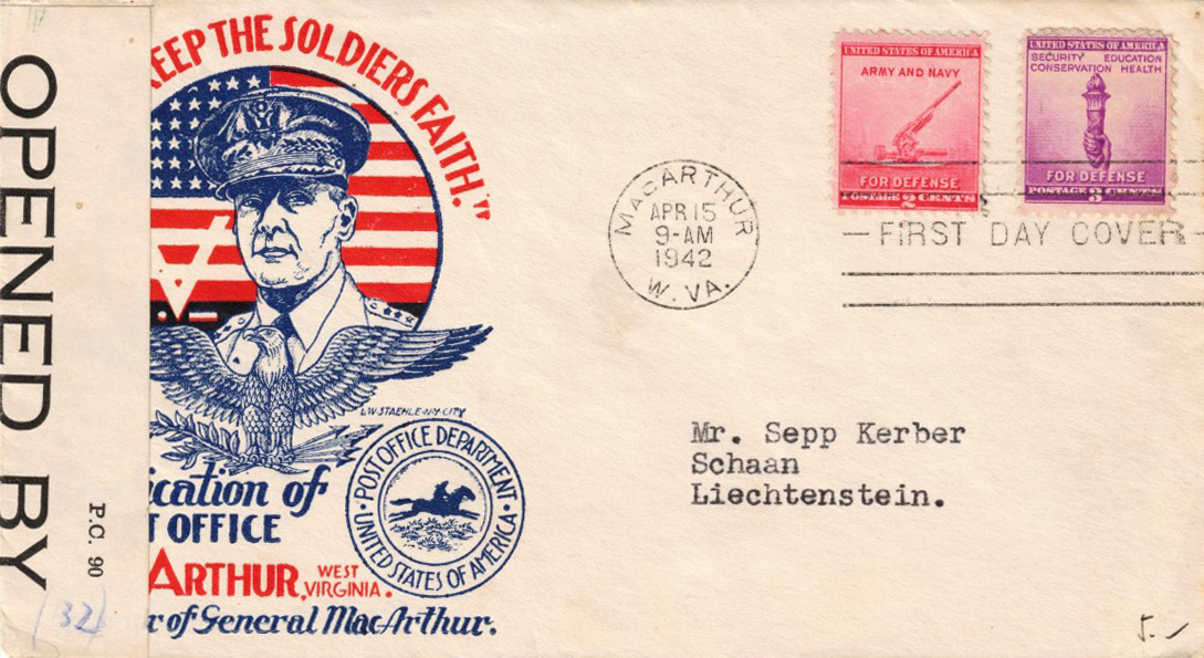 New Post Office Dedication 4-15-1942 #1 - Fleetwood (Ludwig W. Staehle) New Post Office Dedication 4-15-1942 #1 - Fleetwood (Ludwig W. Staehle)