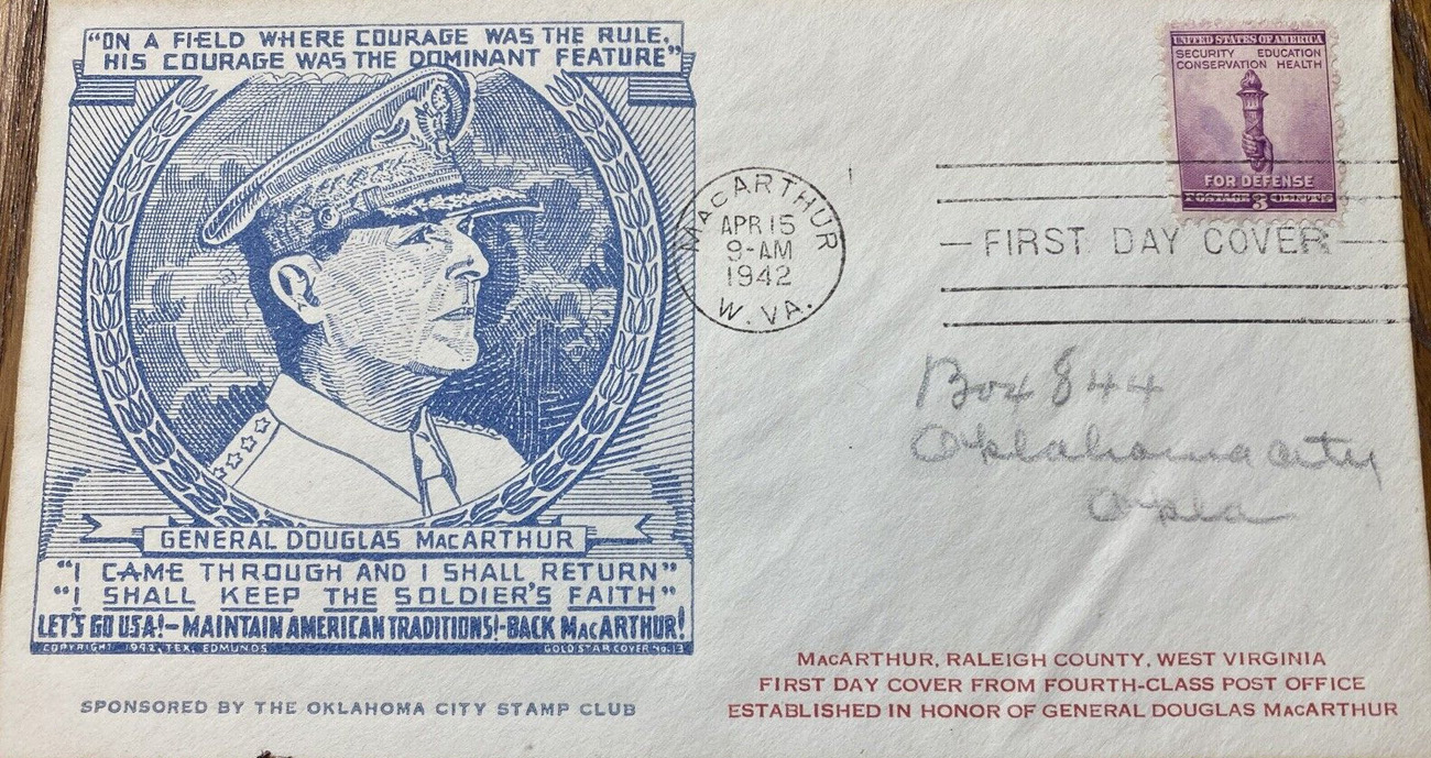 New Post Office Dedication 4-15-1942 #15 - Oklahoma City Stamp Club New Post Office Dedication 4-15-1942 #15 - Oklahoma City Stamp Club