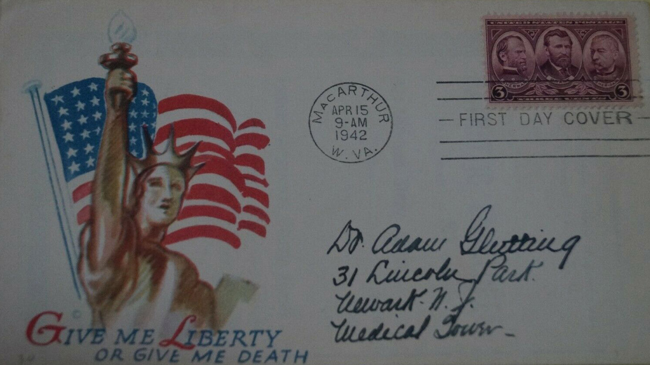 New Post Office Dedication 4-15-1942 #80b - Minkus, Monty #JM-0.3 New Post Office Dedication 4-15-1942 #80b - Minkus, Monty #JM-0.3