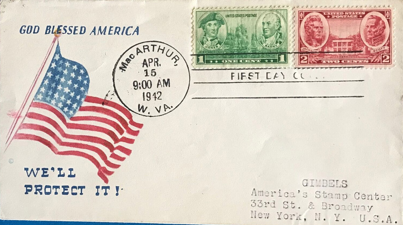 New Post Office Dedication 4-15-1942 #80c - Minkus, Monty #JM-0.6 New Post Office Dedication 4-15-1942 #80c - Minkus, Monty #JM-0.6