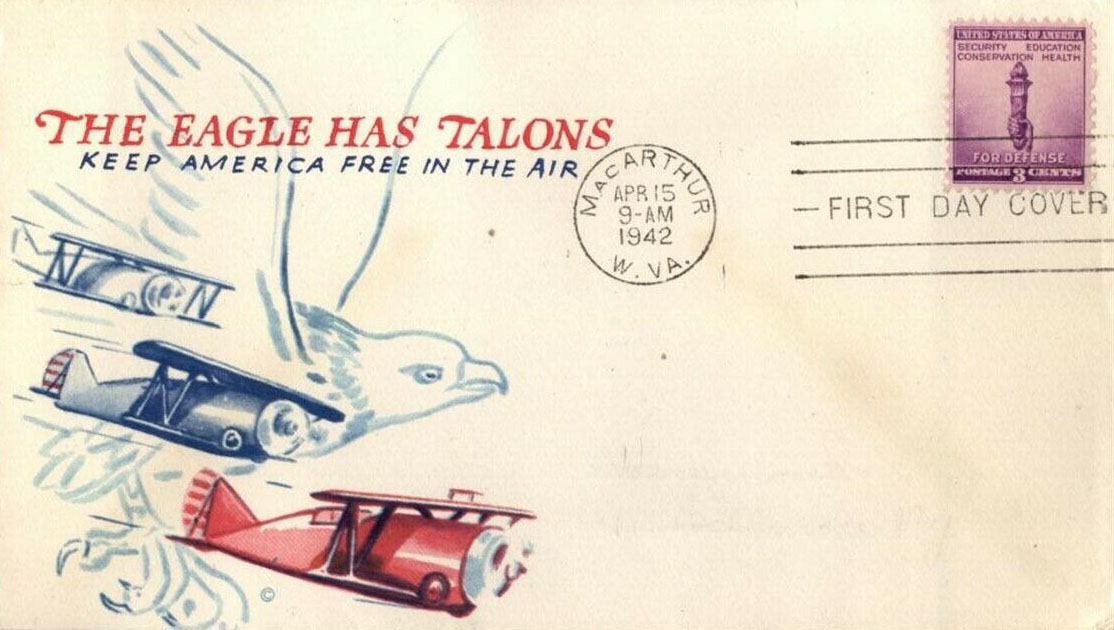 New Post Office Dedication 4-15-1942 #80f - Minkus, Monty #JM-0.10 New Post Office Dedication 4-15-1942 #80f - Minkus, Monty #JM-0.10