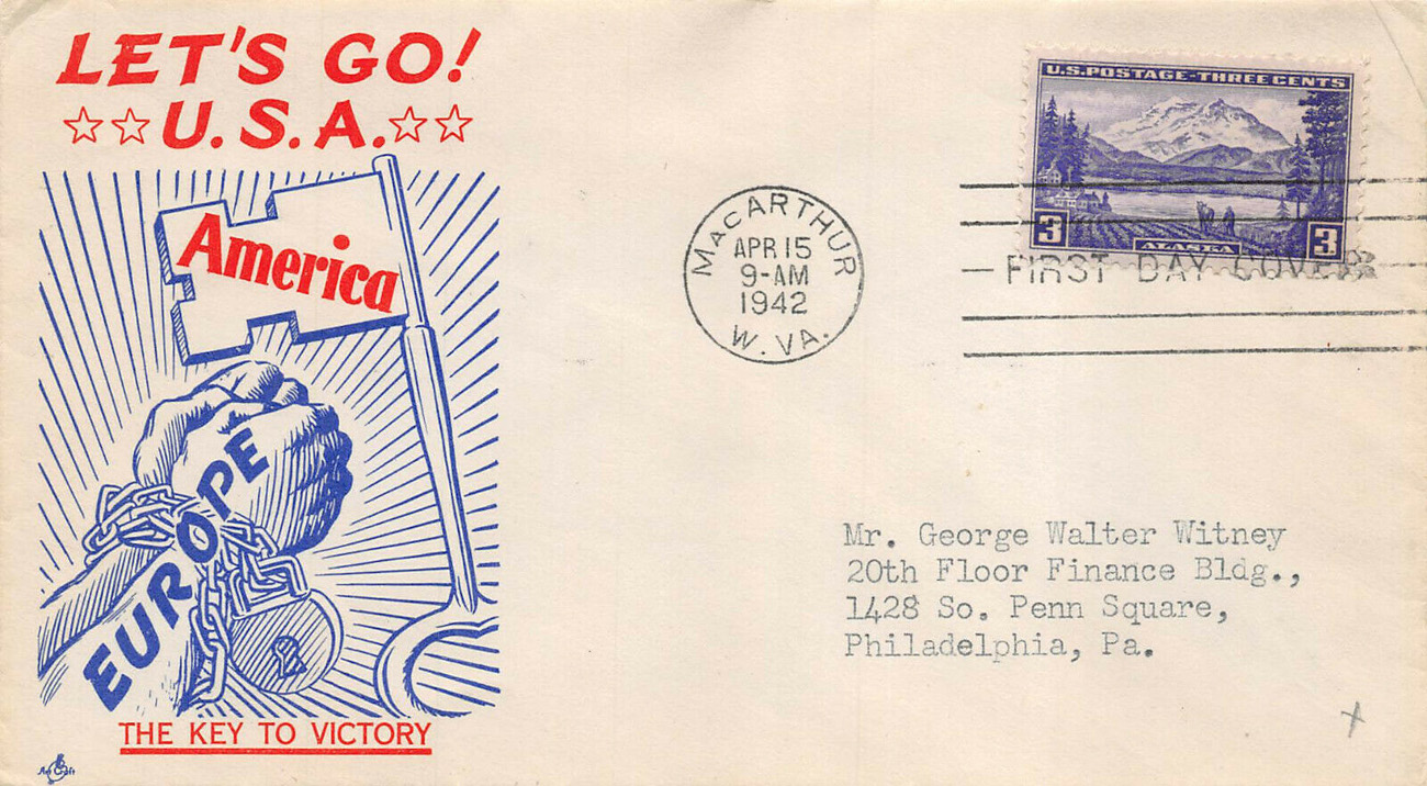 New Post Office Dedication 4-15-1942 #65 - Art Craft New Post Office Dedication 4-15-1942 #65 - Art Craft