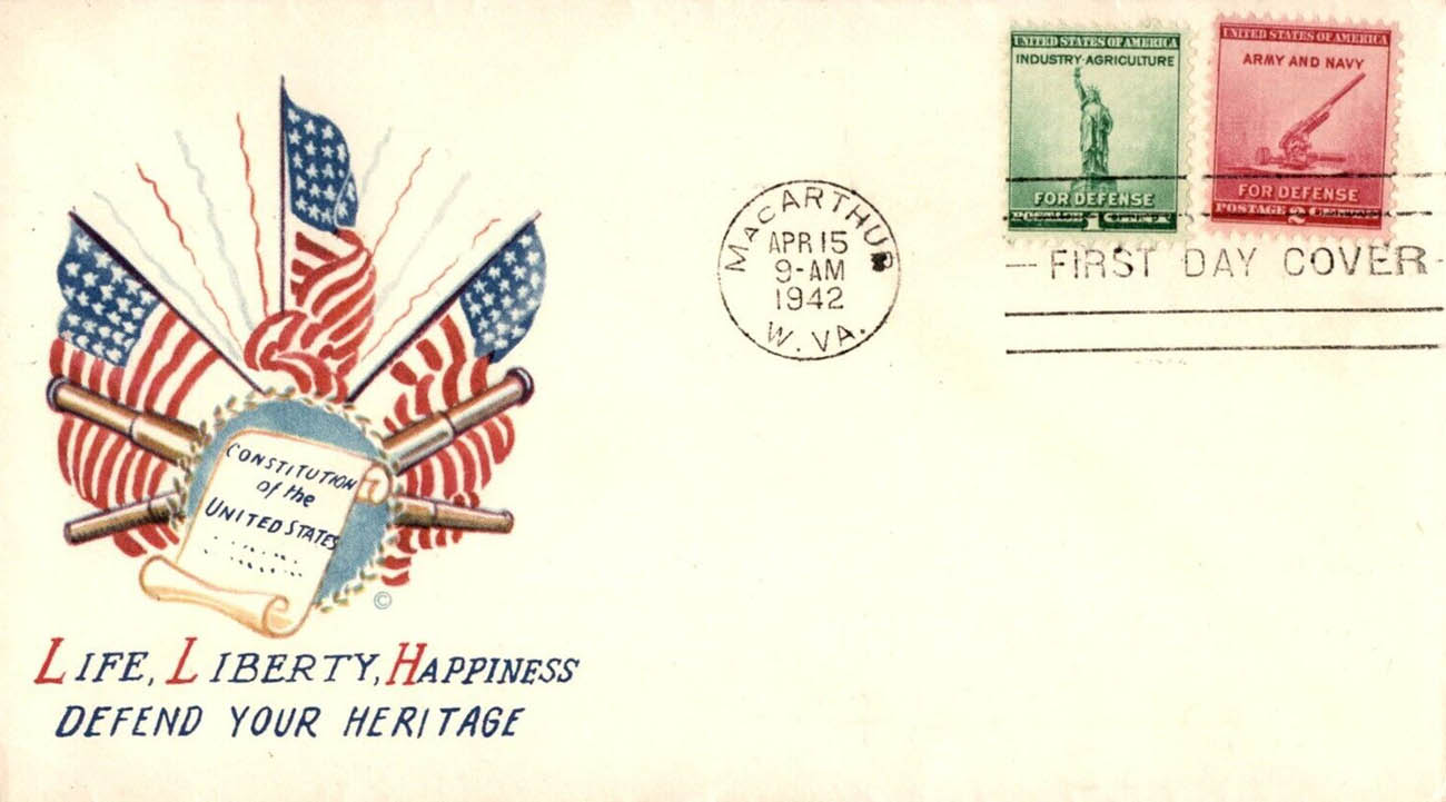 New Post Office Dedication 4-15-1942 #80g - Minkus, Monty #JM-0.9 New Post Office Dedication 4-15-1942 #80g - Minkus, Monty #JM-0.9
