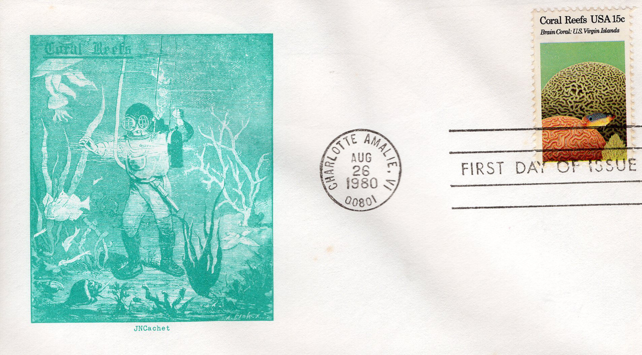 U.S. Scott #1827-1830 -- JN Cachet (Jean Nicklin) U.S. Scott #1827-1830 -- JN Cachet (Jean Nicklin)