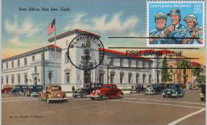 U.S. Scott #2420 - on Picture Postcard