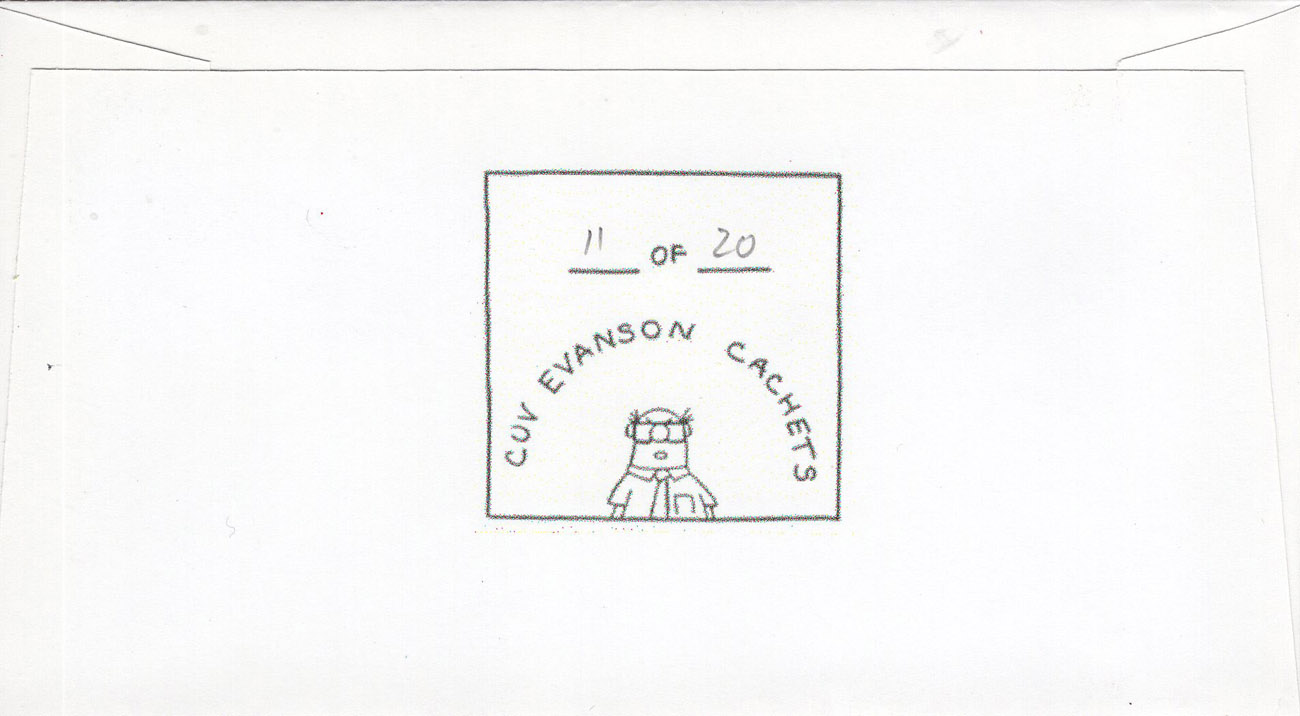 U.S. Scott #3330 -- CEC (Cuv Evanson Cachets) (Peter R. McClure) U.S. Scott #3330 -- CEC (Cuv Evanson Cachets) (Peter R. McClure)