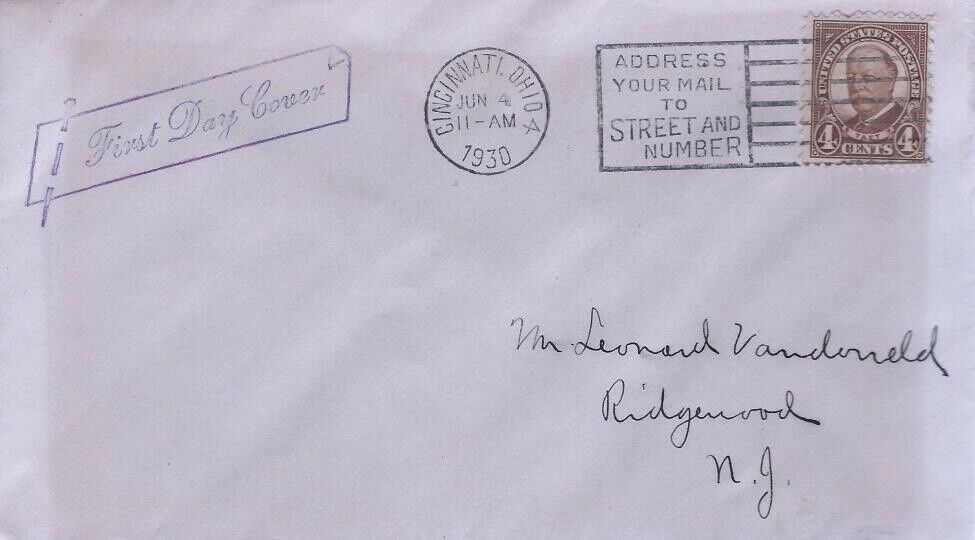 General Purpose cachet GP#FDC18b on U.S. Scott #685 - Floyd D. Shockley General Purpose cachet GP#FDC18b on U.S. Scott #685 - Floyd D. Shockley