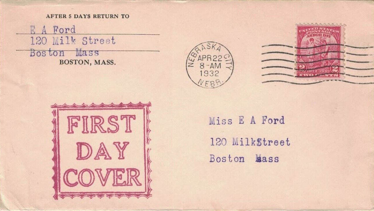 General Purpose cachet GP#FDC20 on U.S. Scott #717 - unknown General Purpose cachet GP#FDC20 on U.S. Scott #717 - unknown
