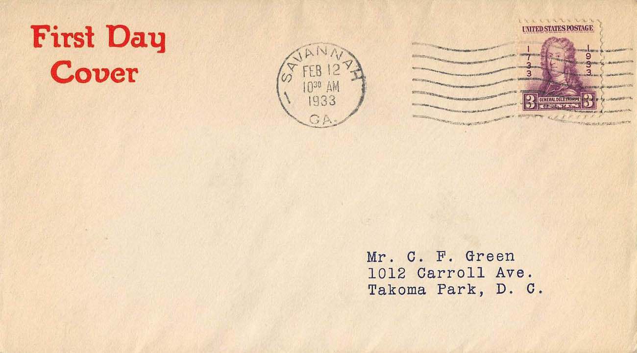 General Purpose cachet GP#FDC28 on U.S. Scott #726-GP13 - unknown General Purpose cachet GP#FDC28 on U.S. Scott #726-GP13 - unknown