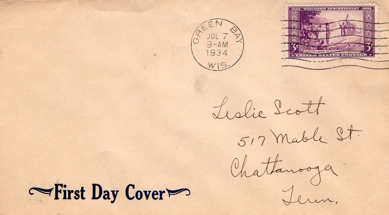General Purpose cachet GP#FDC25 on U.S. Scott #739 - unknown General Purpose cachet GP#FDC25 on U.S. Scott #739 - unknown