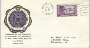 U.S. Scott #739-3 - F.R. Rice (Frederick Roger)
