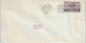 U.S. Scott #782-CC10-NIP - Jos. J. Manger & Son (corner card)