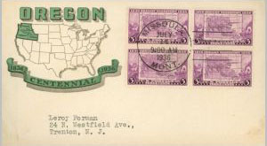 U.S. Scott #783-5a Hobby - Cover Service, Ludwig W. Staehle
