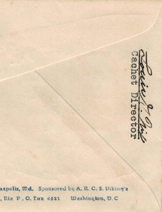 U.S. Scott #790-58e-NIP partial back - Louis G. Nix U.S. Scott #790-58e-NIP partial back - Louis G. Nix