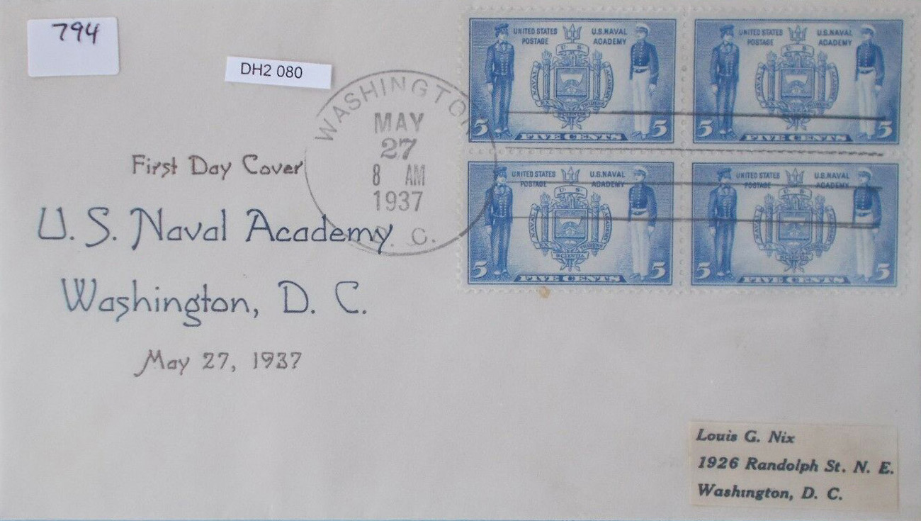 U.S. Scott #794-58 - Louis G. Nix U.S. Scott #794-58 - Louis G. Nix