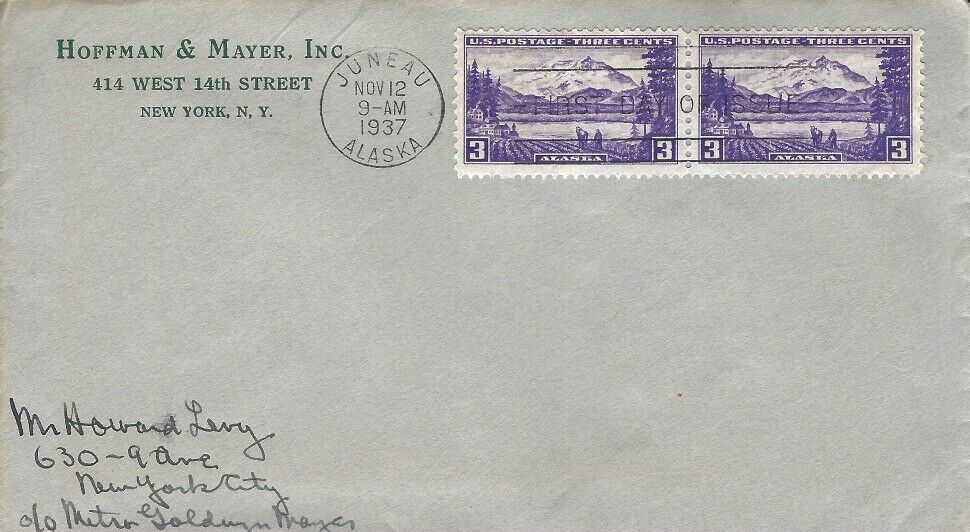 U.S. Scott #800-CC5e-NIP - Hoffman & Mayer (Corner Card) U.S. Scott #800-CC5e-NIP - Hoffman & Mayer (Corner Card)