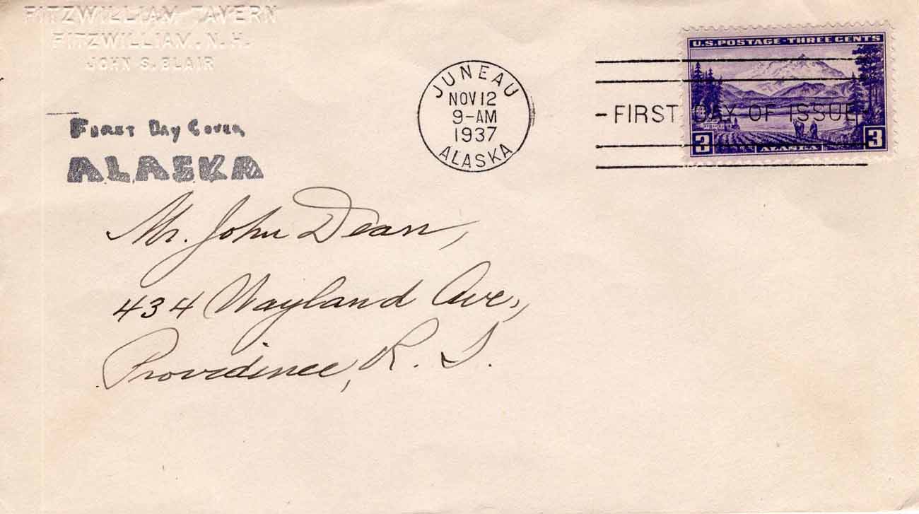 U.S. Scott #800-CC9-NIP - Fitzwilliam Tavern, Fitzwilliam, NH (Corner Card) U.S. Scott #800-CC9-NIP - Fitzwilliam Tavern, Fitzwilliam, NH (Corner Card)