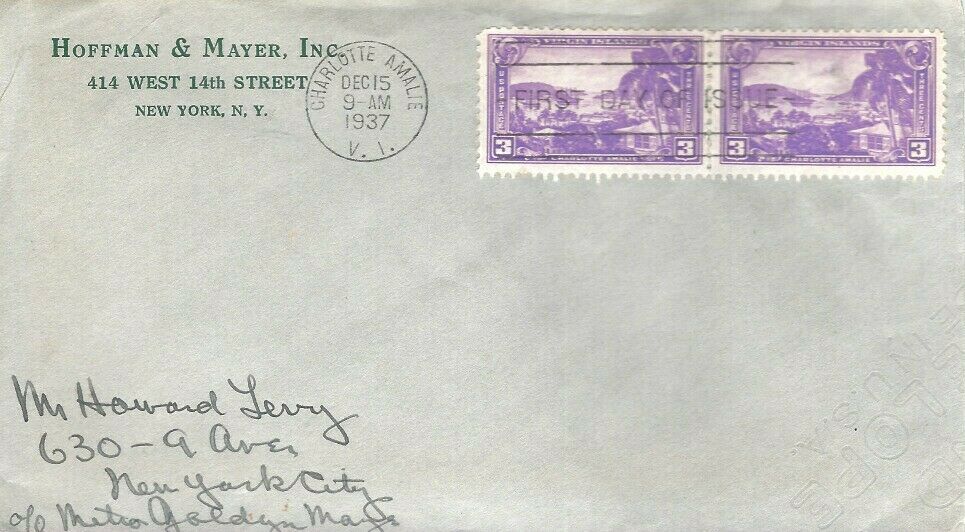 U.S. Scott #802-CC5e-NIP - Hoffman & Mayer (Corner Card) U.S. Scott #802-CC5e-NIP - Hoffman & Mayer (Corner Card)