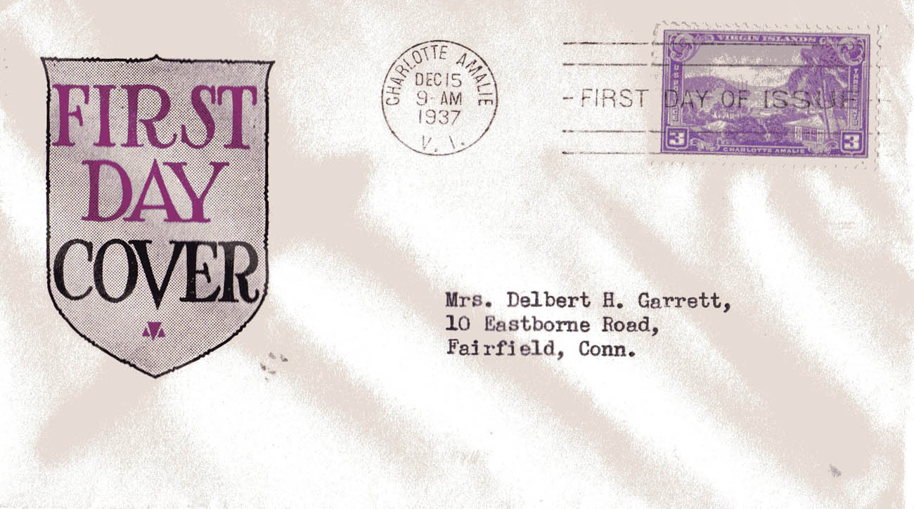 General Purpose cachet GP#FDC3 on U.S. Scott #802 - unknown General Purpose cachet GP#FDC3 on U.S. Scott #802 - unknown