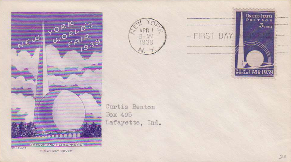 U.S. Scott #853-1 - Henry Grimsland U.S. Scott #853-1 - Henry Grimsland